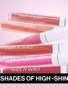 Wet N Wild MegaSlicks блясък за устни с блестящи частици с хидратиращ ефект цвят Crystal Clear 5.4 гр.