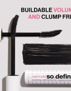 Wet N Wild MegaVolume So Defined спирала за обем и дефиниране на мигли цвят Black 10 мл.