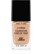 Wet N Wild PhotoFocus лек хидратиращ фон дьо тен за озаряване на лицето цвят Classic Beige 28 мл.