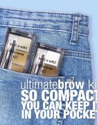 Wet N Wild Ultimate Brow Kit сет за перфектни вежди цвят Soft brown 2.5 гр.