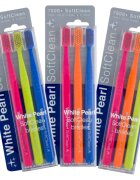 White Pearl 7600+ SoftClean четки за зъби soft 3 бр.