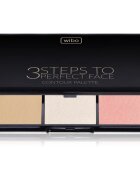 Wibo 3 Steps To Perfect Face Light контурираща палитра за лице за лице 10 гр.