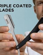 Wilkinson Sword Barber's Style Straight Edge класическа самобръсначка + резервни ножчета