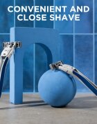 Wilkinson Sword Essentials 3 Hybrid самобръсначка + резервни остриета 4 бр