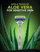 Wilkinson Sword Hydro5 Sensitive самобръсначка + резервни остриета 4 бр