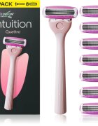 Wilkinson Sword Intuition Quattro самобръсначка Резервни остриета 8 СК