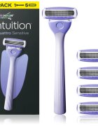 Wilkinson Sword Intuition Quattro Sensitive самобръсначка + резервни ножчета