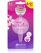 Wilkinson Sword My Intuition Xtreme 3 самобръсначки за еднократна употреба Comfort Cherry Blossom 8 бр.