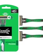 Wilkinson Sword Quattro Essential 4 Sensitive Precision самобръсначки за еднократна употреба 3 бр.