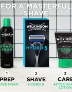 Wilkinson Sword Sensitive Shave Foam пяна за бръснене за мъже 200 мл.