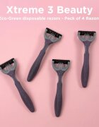 Wilkinson Sword Xtreme 3 Beauty Eco Green самобръсначка за еднократна употреба 4 бр.