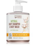 WoodenSpoon Natural шампоан и душ гел за деца 2 в 1 300 мл.