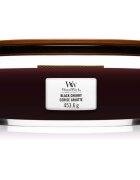 Woodwick Black Cherry ароматна свещ с дървен фитил (hearthwick) 453 гр.
