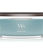 Woodwick Cedarwood & Ocean Moss ароматна свещ с дървен фитил 453.6 гр.