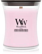 Woodwick Cherry Blossom & Vanilla ароматна свещ с дървен фитил 275 гр.