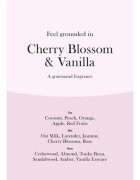 Woodwick Cherry Blossom & Vanilla ароматна свещ с дървен фитил 275 гр.
