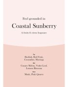 Woodwick Coastal Sunberry ароматна свещ с дървен фитил 453.6 гр.