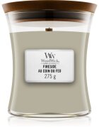 Woodwick Fireside Au Coin Du Feu ароматна свещ с дървен фитил 275 гр.