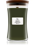 Woodwick Frasier Fir ароматна свещ с дървен фитил 609.5 гр.