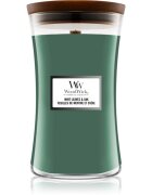 Woodwick Mint Leaves & Oak ароматна свещ с дървен фитил 609.5 гр.