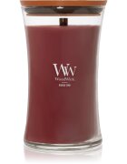 Woodwick Opulent Wood Rouge Oud ароматна свещ с дървен фитил 609.5 гр.