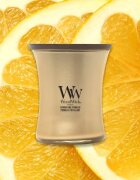Woodwick Precious Metals Sparkling Pomelo ароматна свещ 275 гр.
