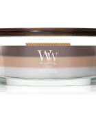 Woodwick Radiant Cashmere ароматна свещ с дървен фитил 453.6 гр.