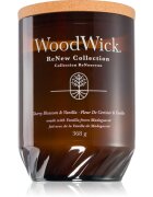 Woodwick Renew Cherry Blossom & Vanilla ароматна свещ с дървен фитил 368 гр.