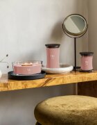 Woodwick Rose Blush ароматна свещ с дървен фитил 610 гр.