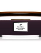 Woodwick Spiced Blackberry ароматна свещ с дървен фитил (hearthwick) 453.6 гр.