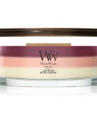 Woodwick Trilogy Lush Nectar ароматна свещ с дървен фитил 453.6 гр.