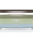Woodwick Trilogy Verdant Woods ароматна свещ с дървен фитил 453.6 гр.