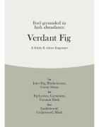 Woodwick Verdant Fig ароматна свещ с дървен фитил 453.6 гр.