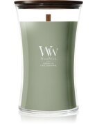 Woodwick Verdant Fig ароматна свещ с дървен фитил 610 гр.