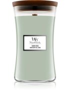 Woodwick Warm Wool ароматна свещ с дървен фитил 610 гр.