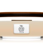 Woodwick White Honey ароматна свещ с дървен фитил (hearthwick) 453 гр.