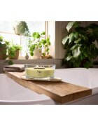 Woodwick Yuzu & Vetiver ароматна свещ с дървен фитил 453.6 гр.