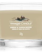 Yankee Candle Amber & Sandalwood вотивна свещ 37 гр.