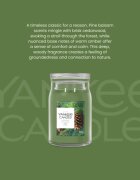 Yankee Candle Balsam & Cedar Fireside вотивна свещ 37 гр.