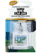Yankee Candle Clean Cotton aроматизатор за автомобил закачащ се 1 бр.