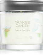 Yankee Candle Clean Cotton ароматна свещ Signature 122 гр.