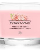 Yankee Candle Fresh Cut Roses вотивна свещ Signature 37 гр.