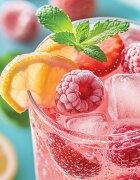 Yankee Candle Iced Berry Lemonade ароматна свещ Signature 110 гр.