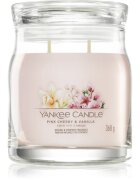 Yankee Candle Pink Cherry & Vanilla ароматна свещ Signature 368 гр.