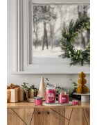 Yankee Candle Santa On Skis вотивна свещ glass 37 гр.