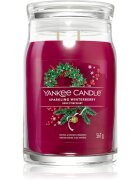 Yankee Candle Sparkling Winterberry ароматна свещ Signature 567 гр.