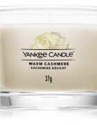 Yankee Candle Warm Cashmere вотивна свещ glass 37 гр.