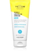 Yellow Professional Curls Curly Leave-in Cream крем без отмиване за чуплива и къдрава коса 200 мл.