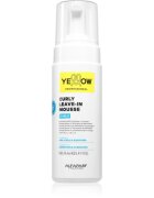 Yellow Professional Curls Curly Leave-in Mousse грижа без отмиване за къдрава коса 160 мл.