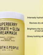 Youth To The People Superberry Hydrate + Glow Dream Mask маска за освежаване и хидратация 59 мл.
